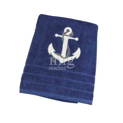 Asciugamano Blu 90 x 150 cm