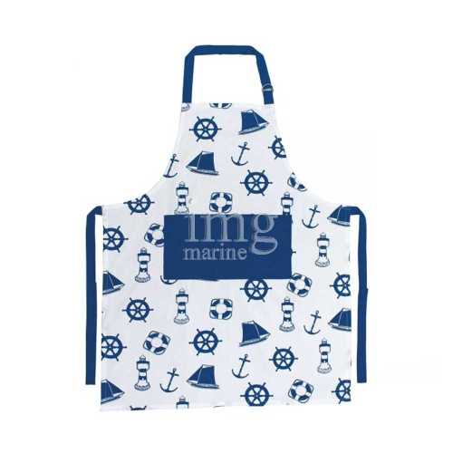 Grembiule da cucina con decori stile nautico