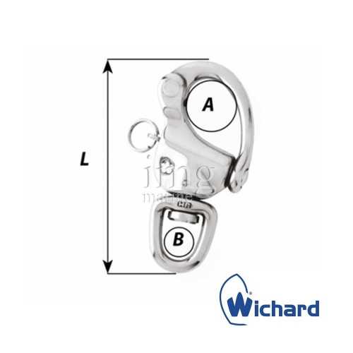 Moschettone Spi occhio girevole Wichard dis