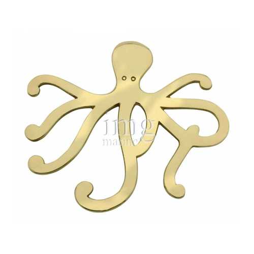 Sottopentola Polipo in ottone
