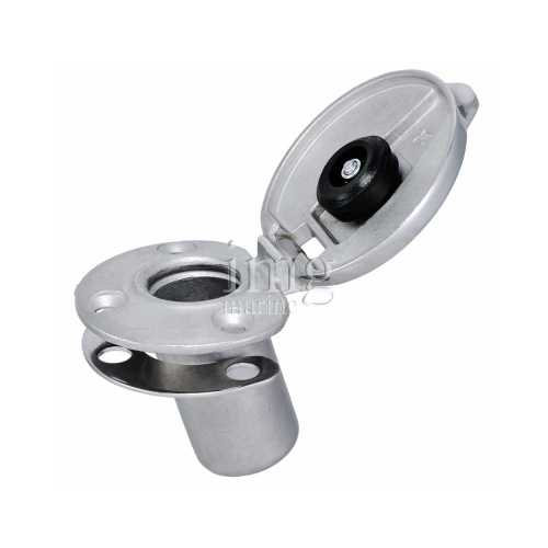 Boccola di Fissaggio ad Incasso per sistema Sunshade vista aperta