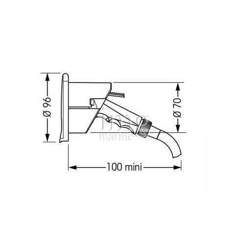 Box Porta Doccia Bianco Quadrato Plastimo mis Box Porta Doccia Bianco Quadrato Plastimo mis