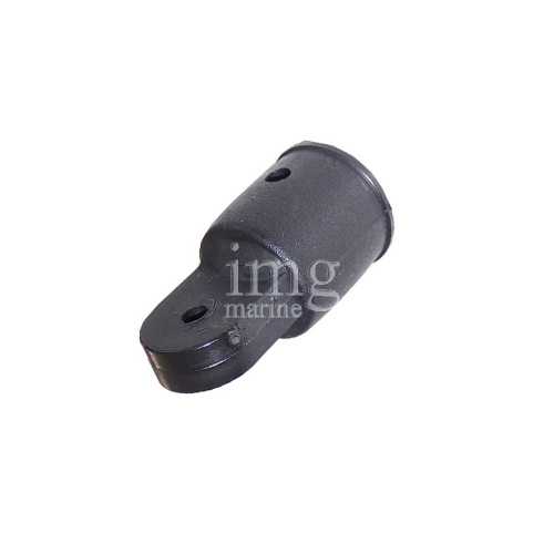 Cappuccio terminale in Nylon Nero