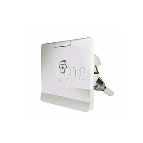 Box Porta Miscelatore Quadrato Bianco Plastimo