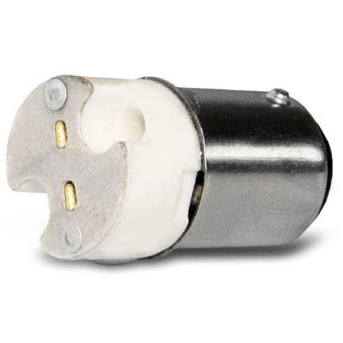 Convertitore per attacco lampadina G4 Dixplay BA15S, BA15D, BAY15D e BAY15D