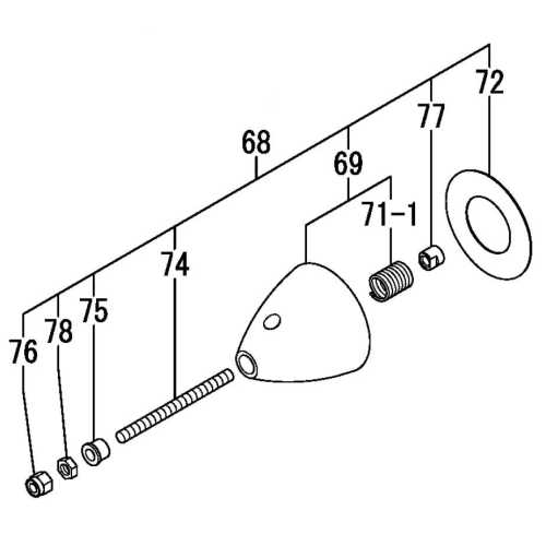 Kit ogiva SD 20-30 Yanmar disegno