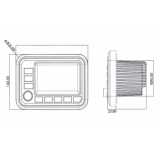 Stereo da cruscotto MGV550B Boss Marine