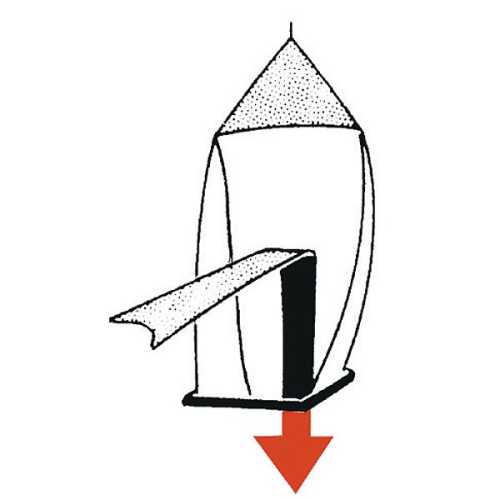 Manica a vento per boccaporto passo uomo