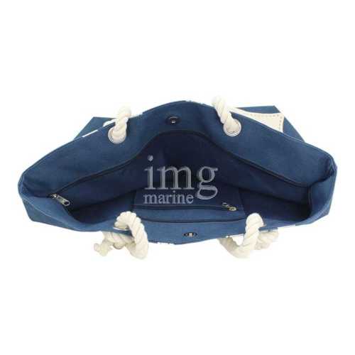 Borsa Anchor Blu interno