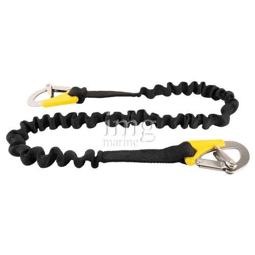 Nastro di sicurezza Safety Line elastico 2 Inox ISO12401 VSG Veleria San Giorgio