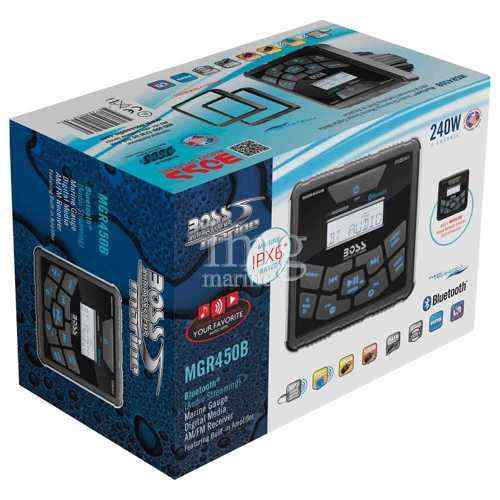 Stereo da Cruscotto MGR450B Boss Marine scatola