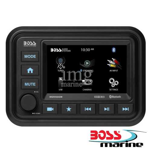 Stereo da cruscotto MGV550B Boss Marine