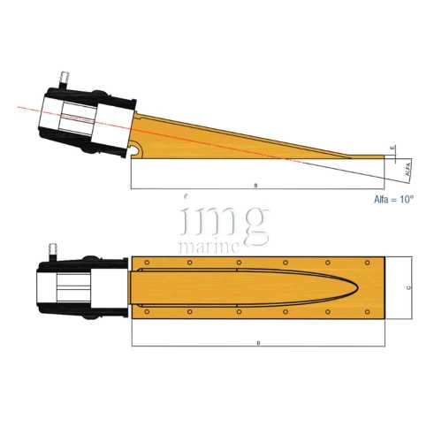 Passascafo a Base con Stuffy Box Tor Marine