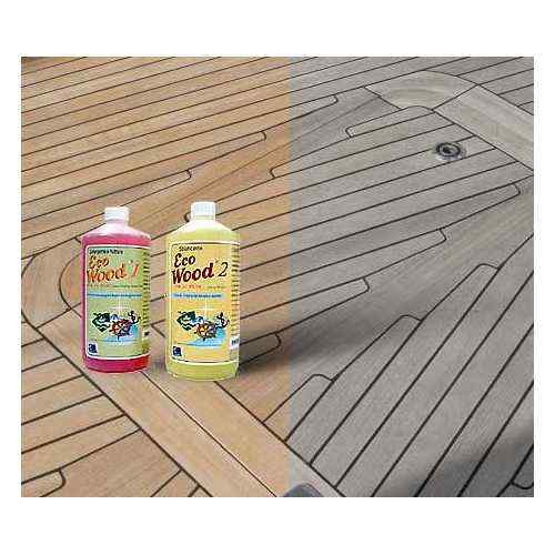 Detergente Ecowood pulitore per teak esempio