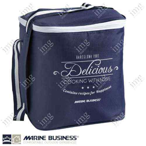 Cesta Delicious Blue Quadrata Grande Marine Business