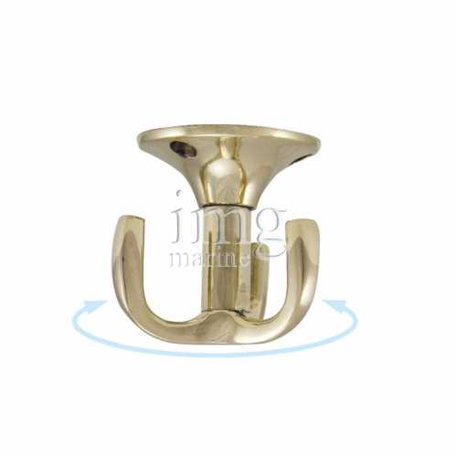 Gancio appendiabiti girevole sottopensile