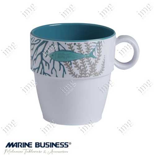 6 tazze mug serie Coastal Marine Business