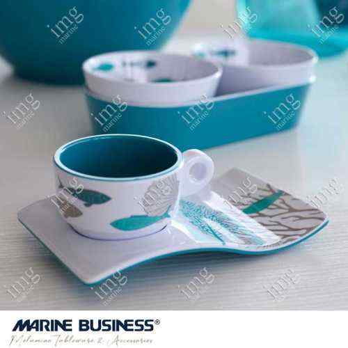 6 Tazzine da caffè con piattino linea Coastal Marine Business esempio 6 Tazzine da caffè con piattino linea Coastal Marine Business esempio