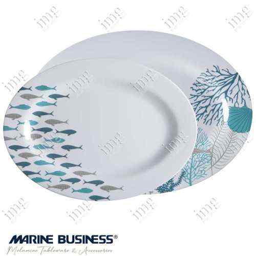 2 piatti da portata Coastal Marine Business