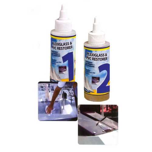 Rigenerante per Plexiglass e PVC esempio