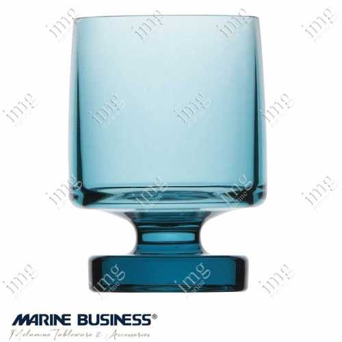 Bicchieri Bahamas Turquoise Vino Ecozen infrangibili Marine Business