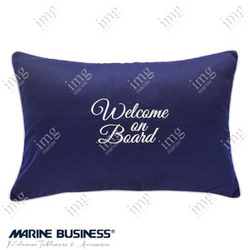 Cuscini Welcome on Board Santorini Blu 2 pz - Marine Business Cuscini Welcome on Board Santorini Blu 2 pz - Marine Business
