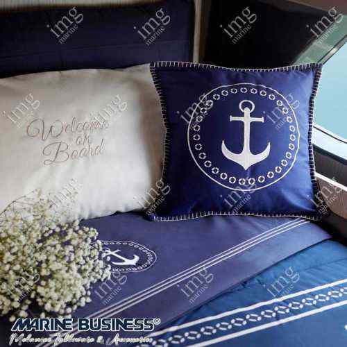 Cuscini, lenzuoloe piumino leggero Blu Santorini di Marine Business Cuscini, lenzuoloe piumino leggero Blu Santorini di Marine Business