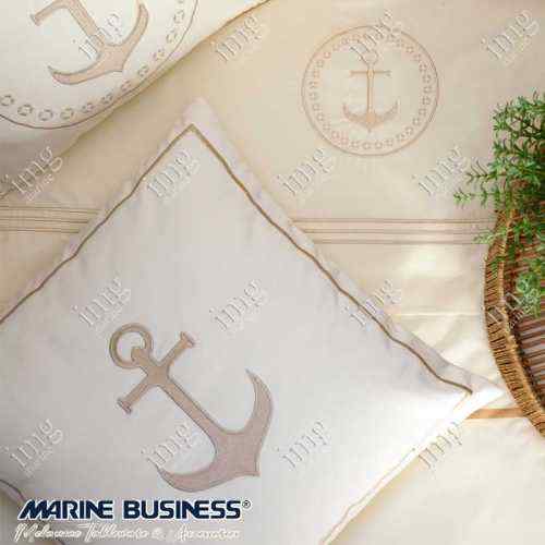 Cuscini e lenzuolo Ecrù Santorini di Marine Business Cuscini e lenzuolo Ecrù Santorini di Marine Business