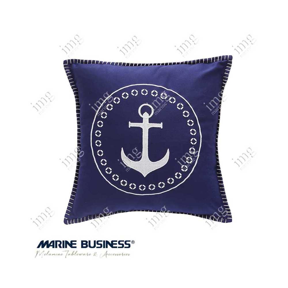 Cuscini Basic Santorini Blu Marine Business confezione 2 pezzi