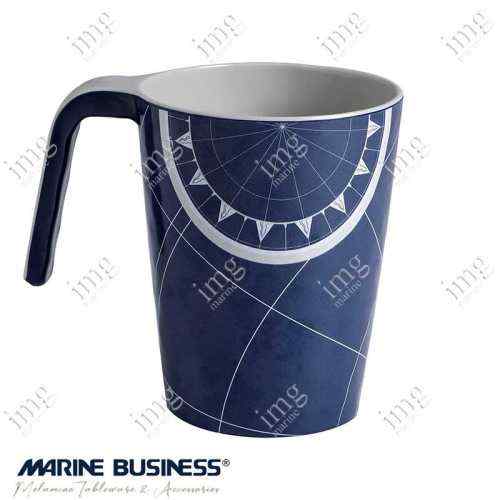 Tazze Mug Pacific Marine Business 6 pezzi infrangibili in melamina