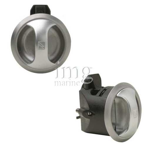 Chiusura Novibra Southco a spinta Satinato / Satinata