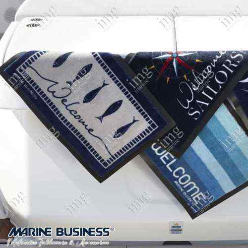 Tappetini con fondo antiscivolo in poliammide e gomma di Marine Business Tappetini con fondo antiscivolo in poliammide e gomma di Marine Business