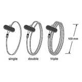 Anello in Dyneema apribile MINI SNAP LOOP Ø 2,5 Antal Diametro