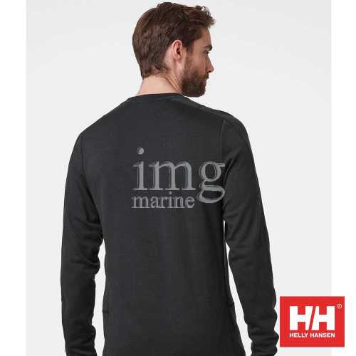 Maglia Helly Hansen Lifa Merino Crew modello dietro