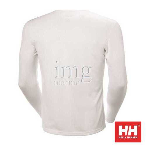 Maglia Helly Hansen Tech Crew bianca retro