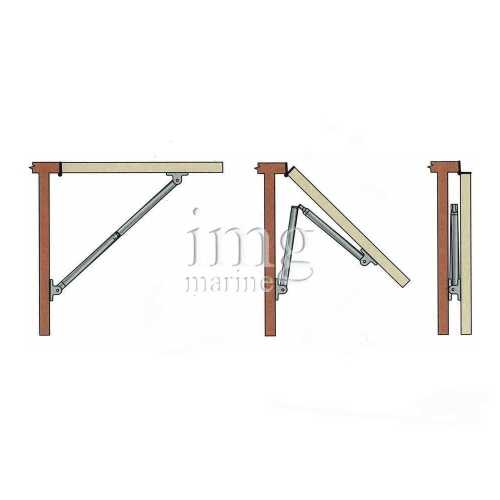 Supporto abbattibile Southco