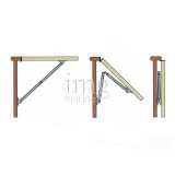 Supporto abbattibile Southco