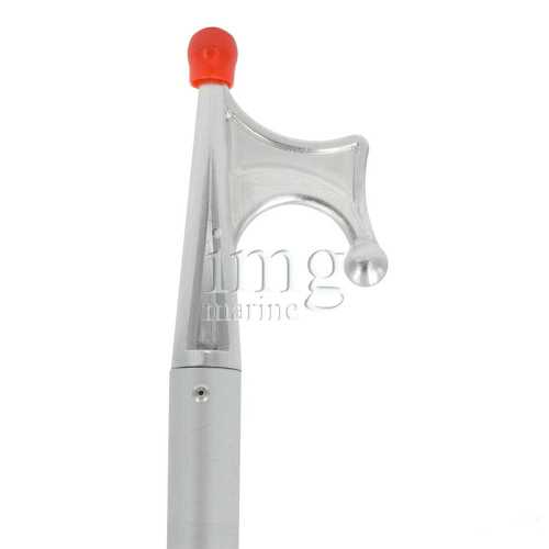 Mezzo marinaio telescopico con gancio in alluminio dettaglio