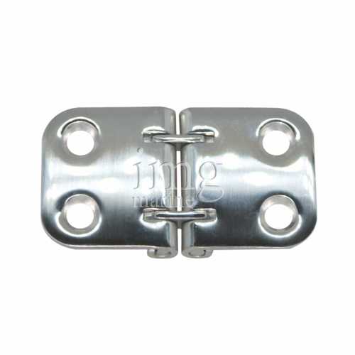 Cerniera con arresto in acciaio inox AISI 316