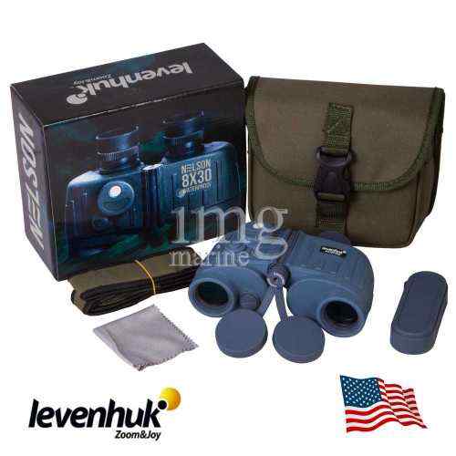 Binocolo marino Levenhuk Nelson 8x30 confezione