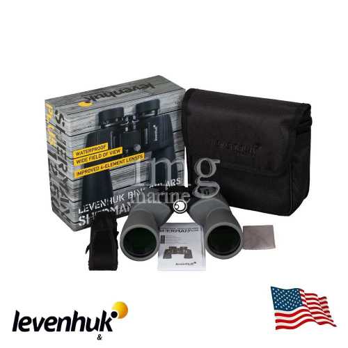 Binocolo Sherman Plus 12x50 Levenhuk confezione