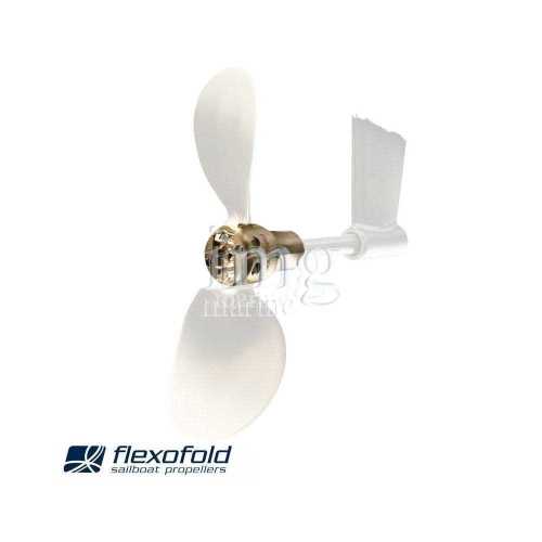 Mozzo Flexofold elica bipala di ricambio per Linea d'Asse