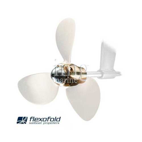 Mozzo Flexofold tripala di ricambio per linea asse