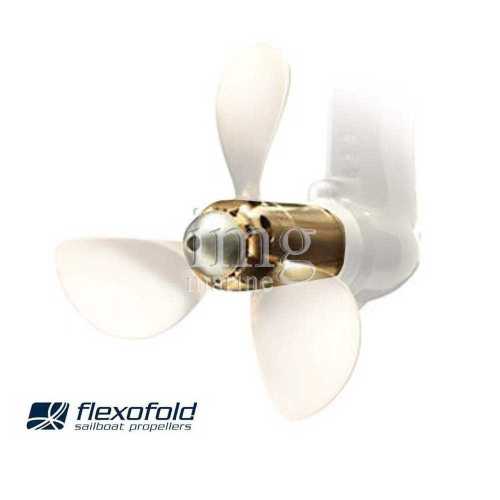 Mozzo Flexofold tripala di ricambio per saildrive