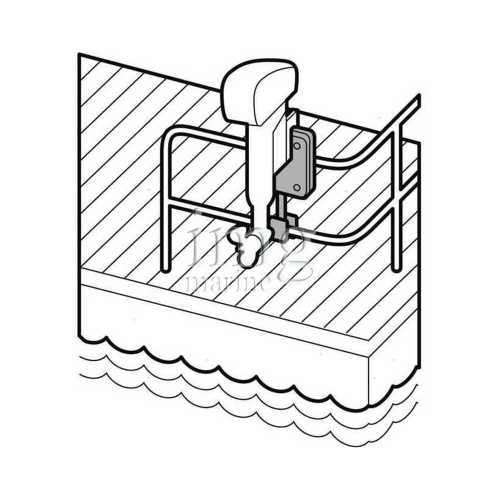 Supporto motore a battagliola PL esempio