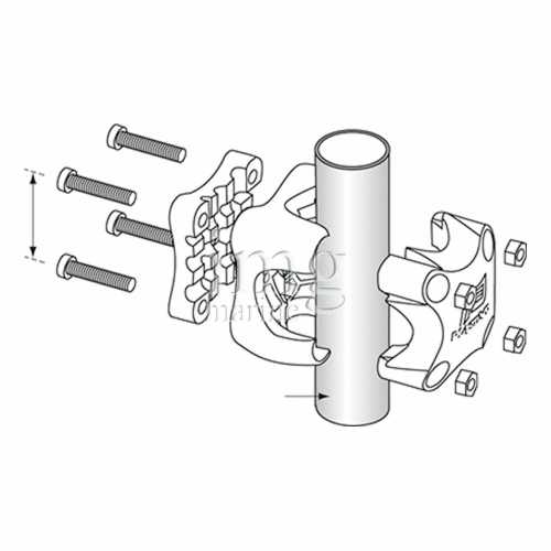 Morsetto Plasticlip montaggio