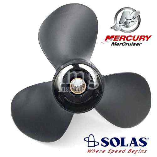 Elica in alluminio a 3 pale per Mercury 9,9/15-4T front