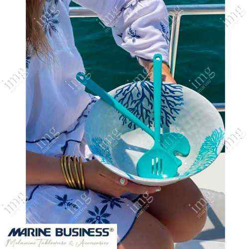 Insalatiera Mare Harmony infrangibile con posate Marine Business