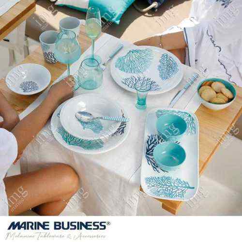 Stoviglie infrangibili in melamina Mare Harmony Marine Business