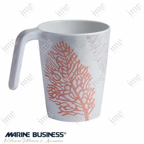 Tazze Mug Coral Harmony impilabili Marine Business infrangibili in melamina